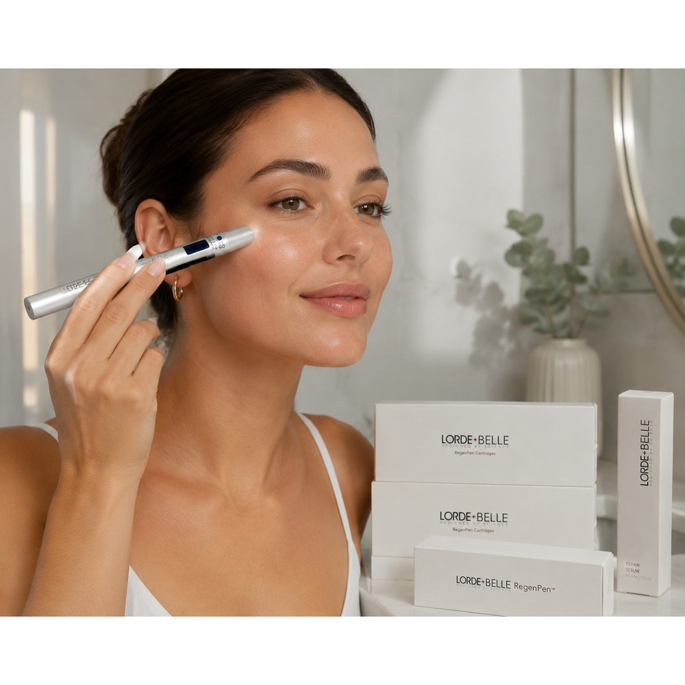 Lorde + Belle RegenPen Cartridges , Repair Serum 32ml 4 Piece System Set